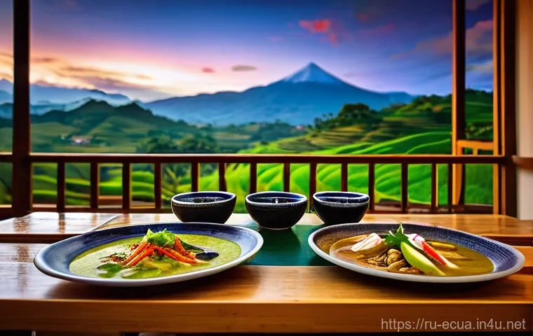 에콰도르에서 동남아시아 음식점 찾기 - **Prompt 1: Bustling Ecuadorian Street Food with Asian Flavors**
    A vibrant, dynamic street food ...